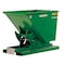 Vestil Heavy Duty Self-Dump Hopper .50 Cubic Yard 6000 lb Green D-50-HD-GRN-T - alternate 3